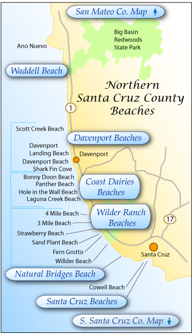 Santa Cruz County Beaches