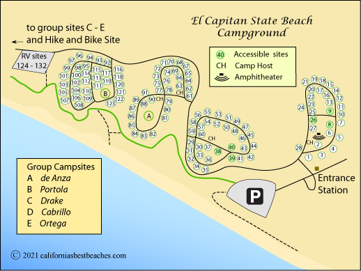 El Capitan Beach And Refugio Beach Camping