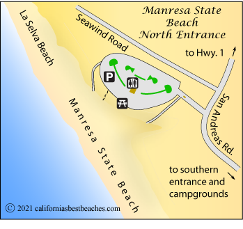 Manresa Beach North, Santa Cruz County, CA