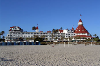 Hotel del Coronado, Coronado Beach, San Diego County, California
