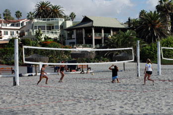 Moonlight Beach volleyball, Encinitas, CA