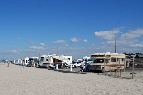 Silver Strand State Beach campground, Coronado, California