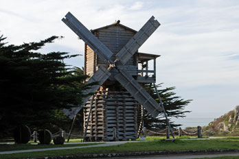 Fort Ross windmill, Fort Ross State Historic park, CA