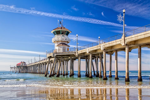 Huntington Beach Pier, Orange County, CA