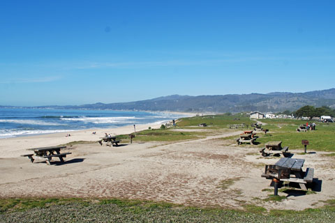 Francis Beach picnic area, Half Moon Bay, CA