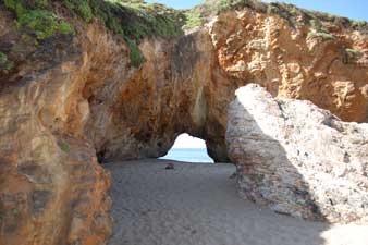 Hole in the Wall Beach, Santa Cruz County, CA
