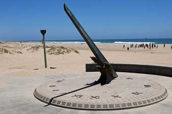 Memorial to flight 261, Hueneme Beach, Ventura County, CA