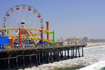 Santa Monica Pier, Los Angeles County, CA