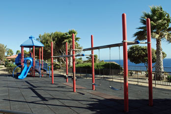 Playground at White Point Bluff Park, Los Angeles County, CA