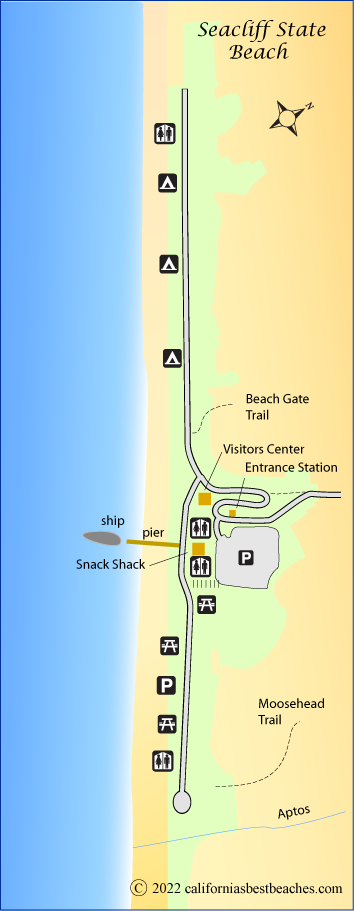 Seacliff Beach, Santa Cruz County, CA