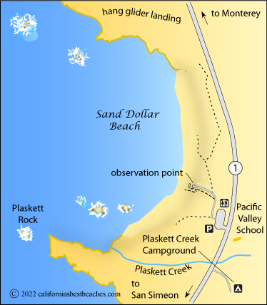 plaskett creek campground map