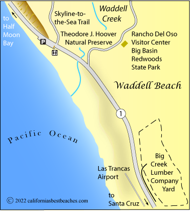 Waddell Beach, Santa Cruz County, CA