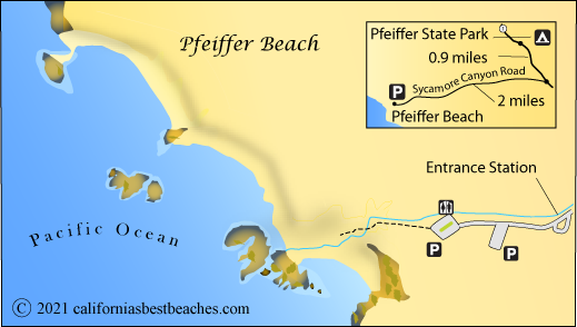Pfeiffer Beach, Big Sur,  CA