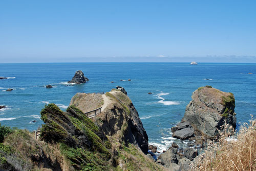Luffenholtz Viewpoint, Humboldt County, CA