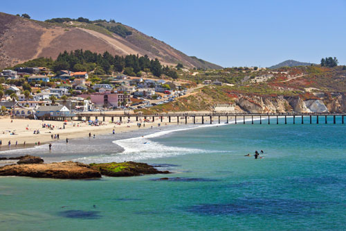 Avila Beach and Pier, San Luis Obispo County, CA