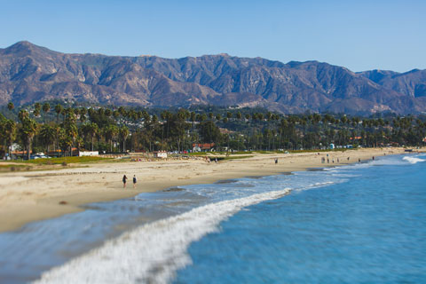 East Beach, Santa Barbara, Santa Barbara County, California