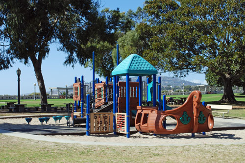 Point Fermin Park playground,  CA