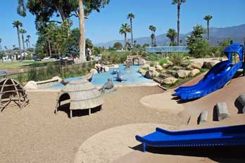 Tomol Interpretive Play Area, Carpenteria State Beach, Santa Barbara County, CA