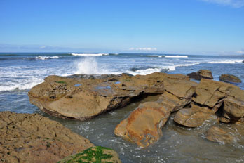 Cardiff Beach, San Diego County, California