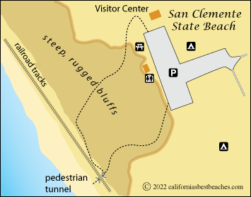 San Clemente State Beach, San Celemente, Orange County, CA